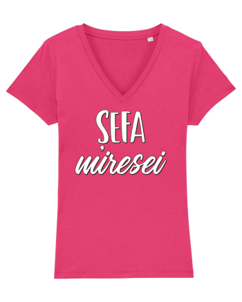 Tricou poze nunta - șefa miresei Raspberry