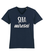 Tricou poze nunta - șefa miresei Tricou mânecă scurtă guler V Bărbat Presenter