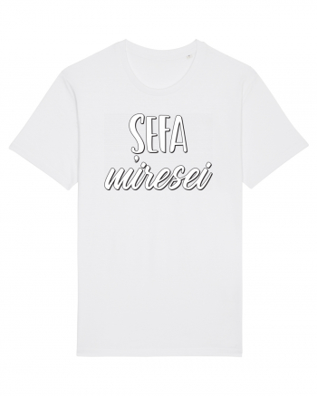 Tricou poze nunta - șefa miresei White