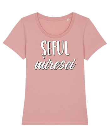 Tricou poze nunta - șeful miresei Canyon Pink