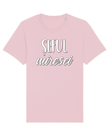 Tricou poze nunta - șeful miresei Cotton Pink