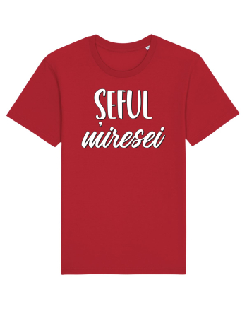 Tricou poze nunta - șeful miresei Red