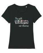 Die with memories Tricou mânecă scurtă guler larg fitted Damă Expresser