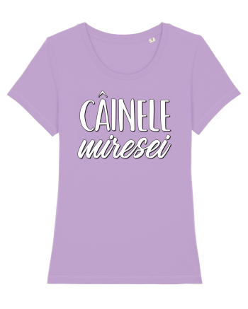 Tricou poze nunta - cainele miresei Lavender Dawn