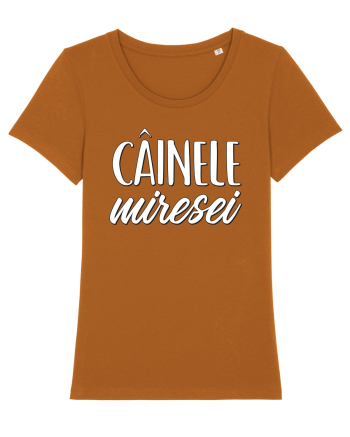 Tricou poze nunta - cainele miresei Roasted Orange