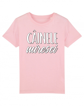 Tricou poze nunta - cainele miresei Cotton Pink