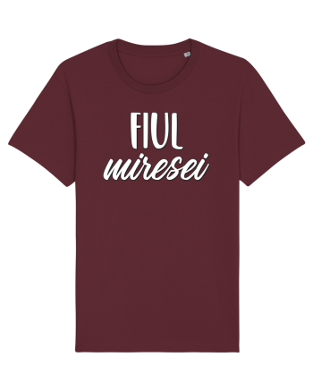 Tricou poze nunta - fiul miresei Burgundy
