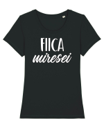 Tricou poze nunta - fiica miresei Tricou mânecă scurtă guler larg fitted Damă Expresser