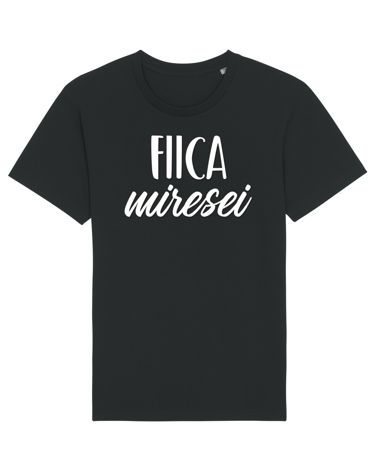 Tricou mânecă scurtă Unisex Rocker Black