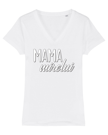 Tricou poze nunta - mama mirelui White
