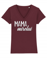 Tricou poze nunta - mama mirelui Tricou mânecă scurtă guler V Damă Evoker