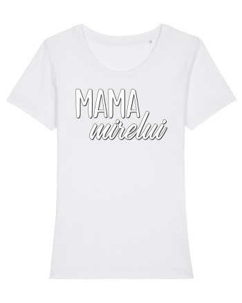 Tricou poze nunta - mama mirelui White