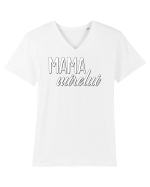 Tricou poze nunta - mama mirelui Tricou mânecă scurtă guler V Bărbat Presenter