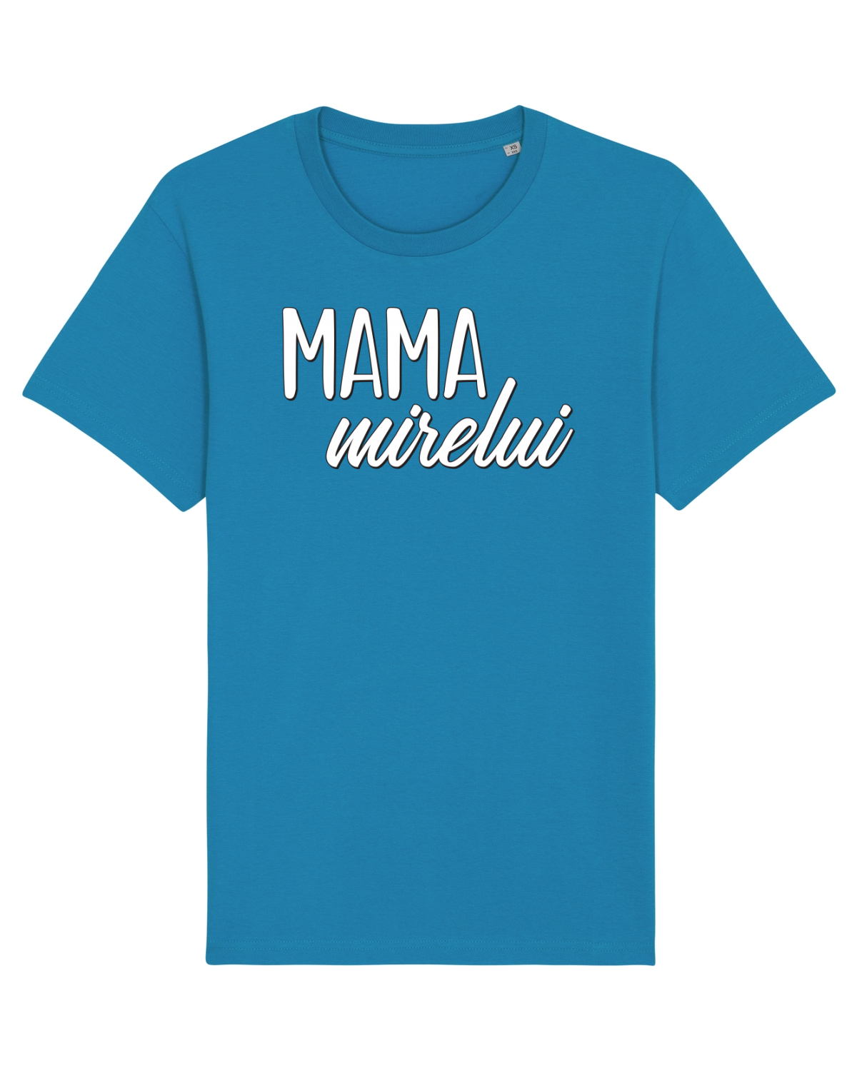 Tricou mânecă scurtă Unisex Rocker Azur