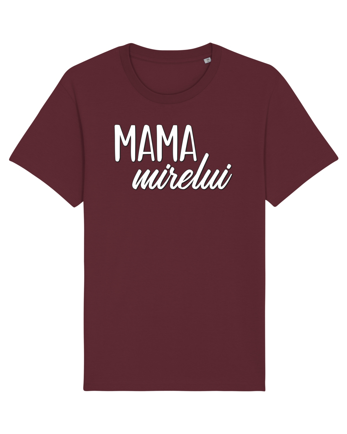 Tricou mânecă scurtă Unisex Rocker Burgundy