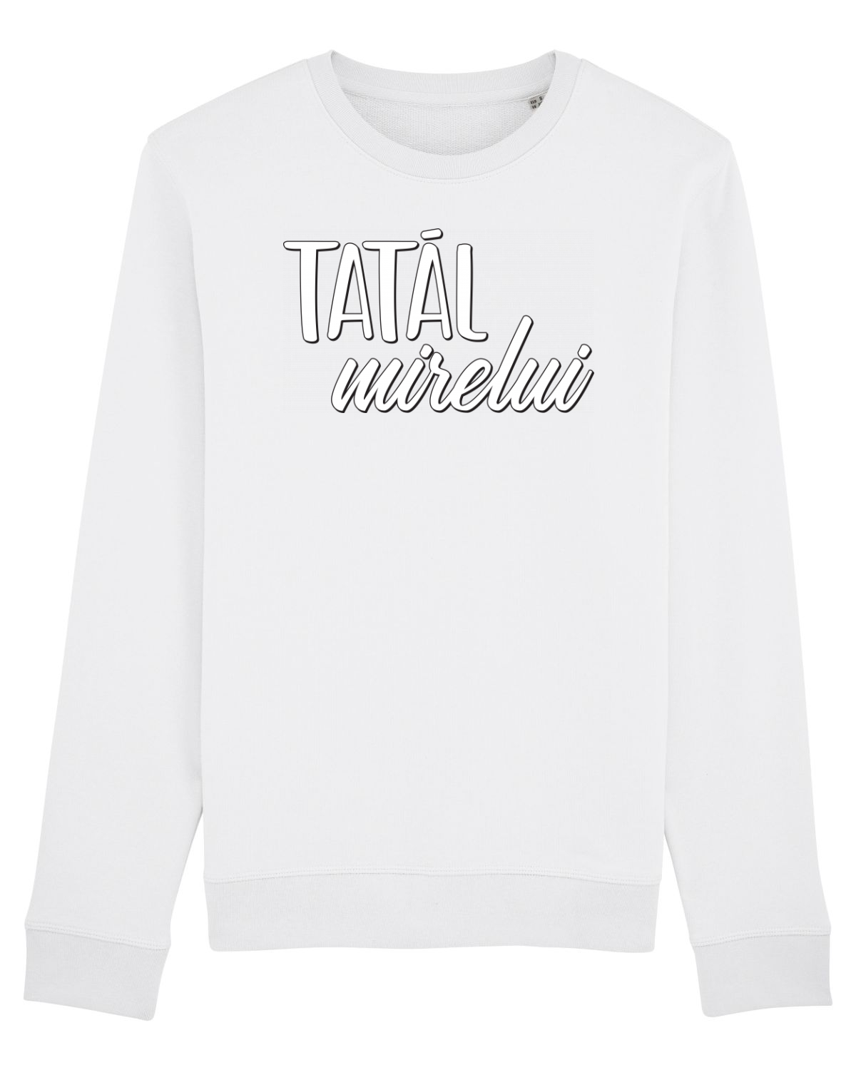 Bluză mânecă lungă Unisex Rise White