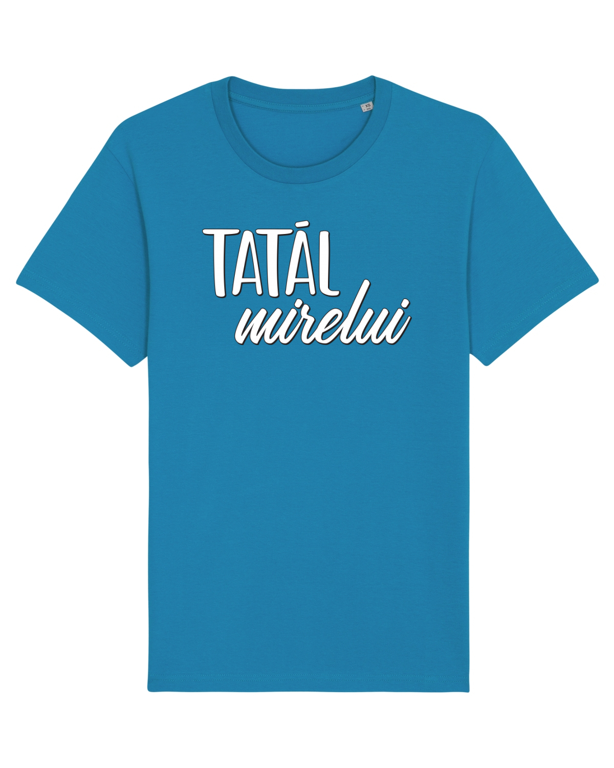Tricou mânecă scurtă Unisex Rocker Azur