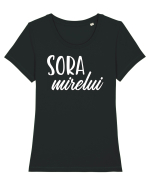 Tricou poze nunta - sora mirelui Tricou mânecă scurtă guler larg fitted Damă Expresser