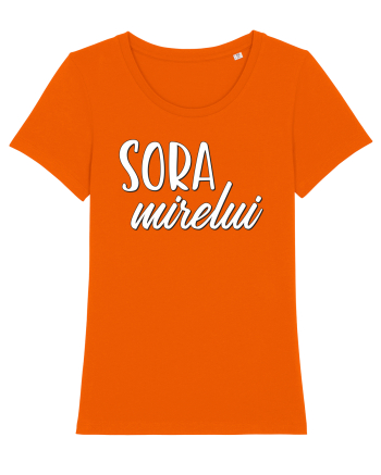 Tricou poze nunta - sora mirelui Bright Orange