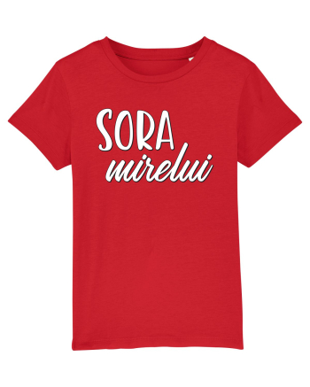 Tricou poze nunta - sora mirelui Red