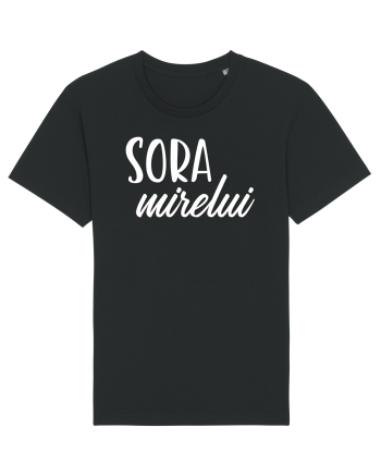 Tricou poze nunta - sora mirelui Black