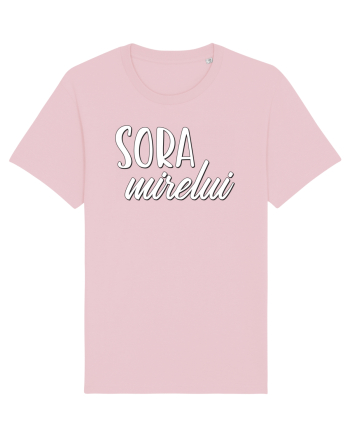 Tricou poze nunta - sora mirelui Cotton Pink