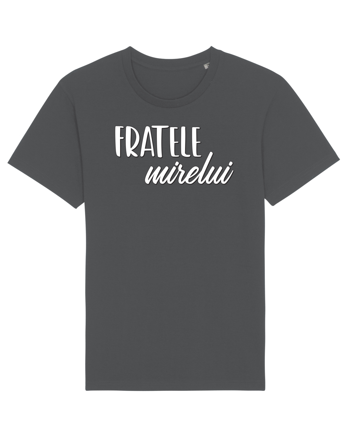 Tricou mânecă scurtă Unisex Rocker Anthracite