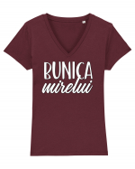 Tricou poze nunta - bunica mirelui Tricou mânecă scurtă guler V Damă Evoker