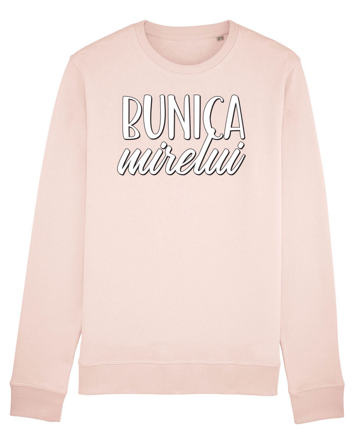 Bluză mânecă lungă Unisex Rise Candy Pink