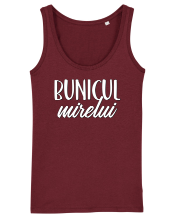 Tricou poze nunta - bunicul mirelui Burgundy