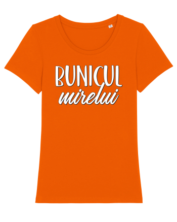 Tricou poze nunta - bunicul mirelui Bright Orange