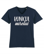 Tricou poze nunta - bunicul mirelui Tricou mânecă scurtă guler V Bărbat Presenter