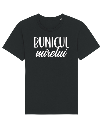 Tricou poze nunta - bunicul mirelui Black