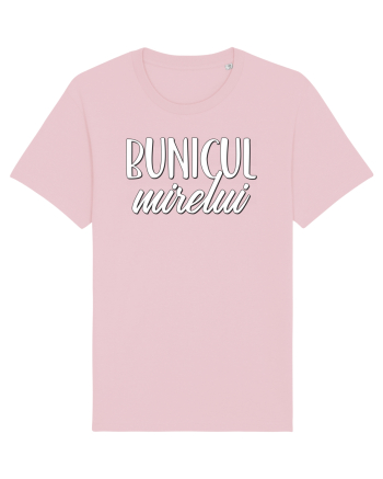 Tricou poze nunta - bunicul mirelui Cotton Pink