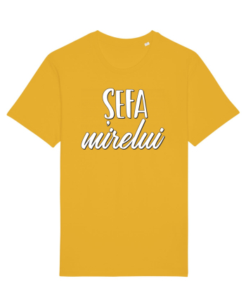 Tricou poze nunta - șefa mirelui Spectra Yellow