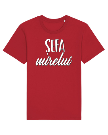 Tricou poze nunta - șefa mirelui Red