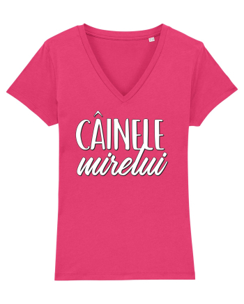 Tricou poze nunta - cainele mirelui Raspberry