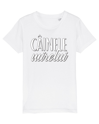Tricou poze nunta - cainele mirelui White
