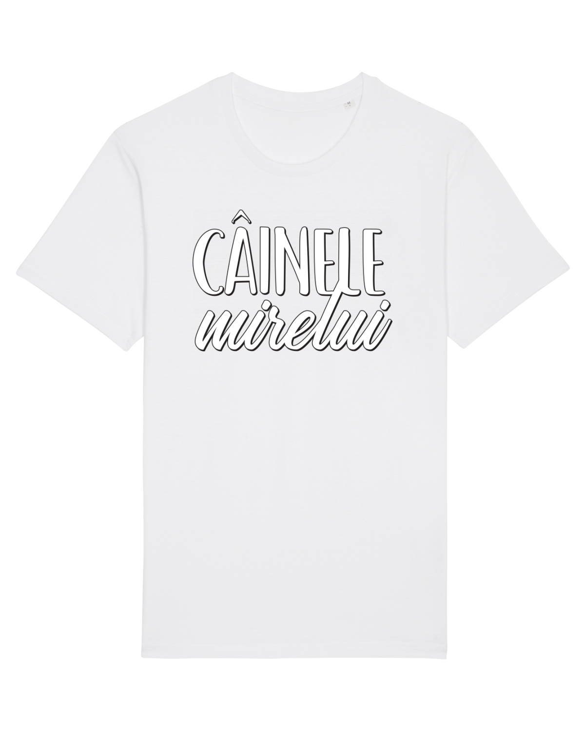 Tricou mânecă scurtă Unisex Rocker White
