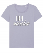 Tricou poze nunta - fiul mirelui Tricou mânecă scurtă guler larg fitted Damă Expresser