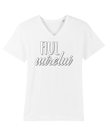 Tricou poze nunta - fiul mirelui White