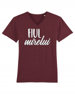 Tricou poze nunta - fiul mirelui Tricou mânecă scurtă guler V Bărbat Presenter