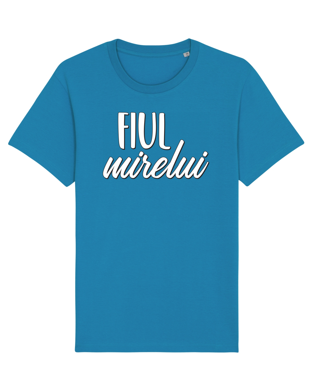 Tricou mânecă scurtă Unisex Rocker Azur