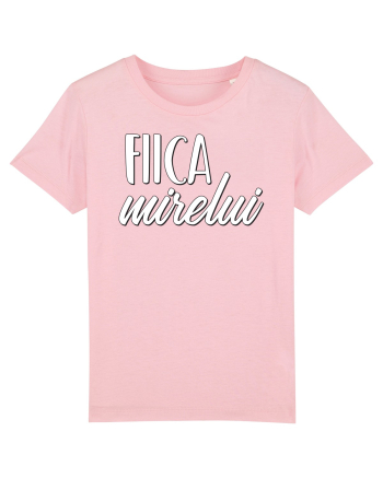Tricou poze nunta - fiica mirelui Cotton Pink