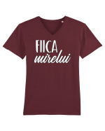 Tricou poze nunta - fiica mirelui Tricou mânecă scurtă guler V Bărbat Presenter