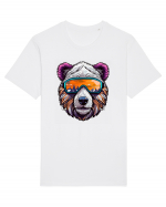 Snowboarding bear Tricou mânecă scurtă Unisex Rocker