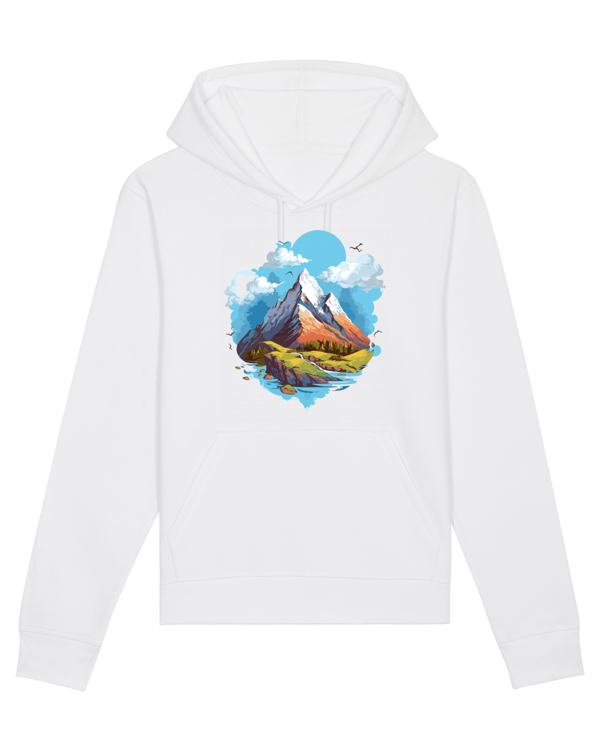 Hanorac Unisex Drummer White