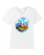 Mountains Tricou mânecă scurtă guler V Bărbat Presenter