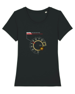 Benzina is power Tricou mânecă scurtă guler larg fitted Damă Expresser
