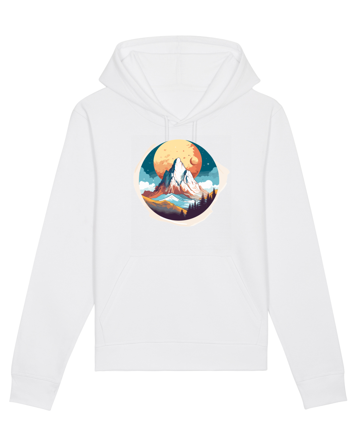 Hanorac Unisex Drummer White